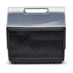 Εικόνα για Igloo Playmate The Boss 13L/14Qt – Φορητό Ψυγείο με Σχέδιο Diamond-Plate (Black/Silver)