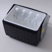 Εικόνα για Igloo Playmate The Boss 13L/14Qt – Φορητό Ψυγείο με Σχέδιο Diamond-Plate (Black/Silver)