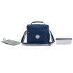 Εικόνα για Igloo Square Lunch 9 Can Bundle – Ισοθερμική Τσάντα Φαγητού με Φαγητοδοχείο & Παγοκύστη (Midnight Blue)