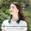 Εικόνα για Ανεμιστήρας Λαιμού Neck Fan 3 Bladeless – 4000mAh, Dark Green JISULIFE FNL03ROGN