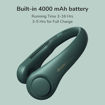 Εικόνα για Ανεμιστήρας Λαιμού Neck Fan 3 Bladeless – 4000mAh, Dark Green JISULIFE FNL03ROGN