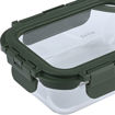 Εικόνα για Γυάλινο Φαγητοδοχείο Click & Seal 370ml Olive – Αεροστεγές με Βαλβίδα 01-39646