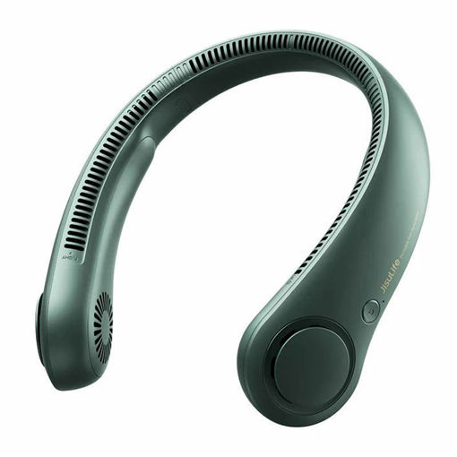 Εικόνα για Ανεμιστήρας Λαιμού Neck Fan 3 Bladeless – 4000mAh, Dark Green JISULIFE FNL03ROGN