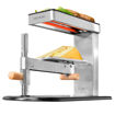 Εικόνα για Cecotec Cheese&Grill 6000 Inox Ηλεκτρική Ψηστιέρα Raclette 600W με Αντικολλητική Σχάρα Γκριλ & Περιστροφή 360°