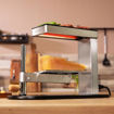 Εικόνα για Cecotec Cheese&Grill 6000 Inox Ηλεκτρική Ψηστιέρα Raclette 600W με Αντικολλητική Σχάρα Γκριλ & Περιστροφή 360°