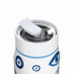 Εικόνα για Θερμός Lens Save the Aegean 360ml – Spirit of Luck (Μπλε Ματάκια σε Λευκό Φόντο) 01-42967