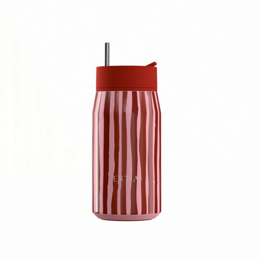 Εικόνα για Θερμός Lens Save the Aegean 360ml – Viva Stripe (Κόκκινες & Ροζ Ρίγες) 01-43025