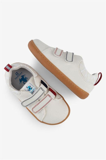 Εικόνα για Παιδικά Παπούτσια Recycled Canvas με σκρατς - Εκρού (Μεγέθη 24-32)