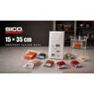 Εικόνα για Σακούλες Vacuum Ανάγλυφες 50 τμχ. 15x35 cm SICO BS150X350