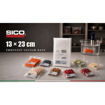 Εικόνα για Σακούλες Vacuum Ανάγλυφες 50 τμχ. 13x23 cm SICO BS130X230