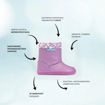 Εικόνα για Παιδικές Αδιάβροχες Μπότες Coolboots - Μωβ (Μεγέθη 24-32)