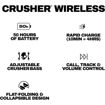 Εικόνα για Skullcandy Crusher Wireless S6CRW-K591 Ασύρματα Ακουστικά Over-Ear Μαύρα