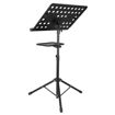 Εικόνα για Αναλόγιο Μουσικής με Ράφι 75-150 cm BRATECK MSS01-8 (Μεταλλικό, Μαύρο)