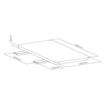 Εικόνα για Ράφι Επέκτασης Γραφείου BRATECK DET-4 60 x 40,9 cm έως 20 kg Μαύρο