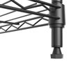 Εικόνα για HOME USE μεταλλική ραφιέρα HUH-0270 με 5 ράφια, 90x35x175cm, μαύρη