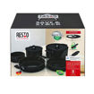 Εικόνα για RESTO Σετ Μαγειρικών Σκευών Save & Stock 95800, 8 Τεμάχια, με Αποσπώμενη Λαβή, Μαύρο