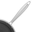 Εικόνα για RESTO Τηγάνι Achird 95346 Tri-Ply Ανοξείδωτο με Αντικολλητική Επιφάνεια Κυψέλης Ø24cm