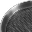 Εικόνα για RESTO Τηγάνι Achird 95346 Tri-Ply Ανοξείδωτο με Αντικολλητική Επιφάνεια Κυψέλης Ø24cm